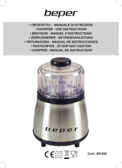 Beper BP.550 Use Instructions