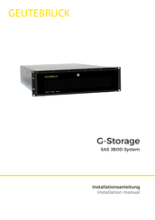 Geutebruck G-Storage Installation Manual