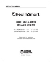 HealthSmart 04-630-001 Instruction Manual