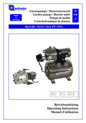 Zehnder Pumpen EPA Series Operating Instructions Manual