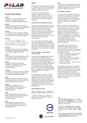 Polar Electro G5 Quick Start Manual