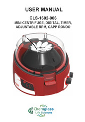 Chemglass Capp Rondo CLS-1602-006 User Manual