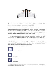Arkbird VTOL Manual