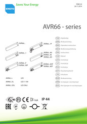 ensto AVR66 Series Operation Instruction Manual