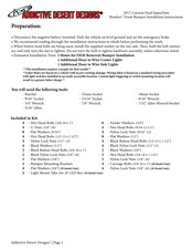 Addictive Desert Designs Bomber Installation Instructions Manual