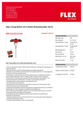Flex MXE 18.0-EC Original Operating Instructions