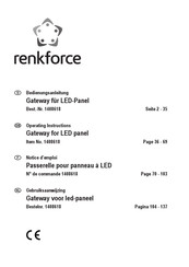 Renkforce 1408618 Operating Instructions Manual