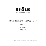 Kraus KSD-53CH Installation Manual