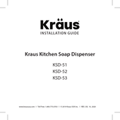 Kraus KSD-52CH Installation Manual