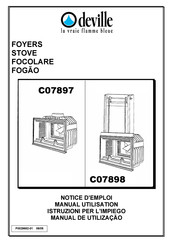 deville C07898 Manual Utilisation