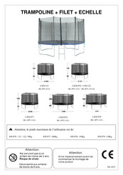 Trigano Jardin JKL-8FT1.2-O-L-R Manual