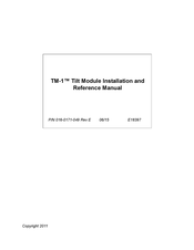 Raven TM-1 Installation And Reference Manual