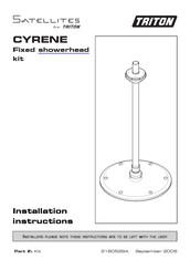 Triton Satellites CYRENE Installation Instructions Manual