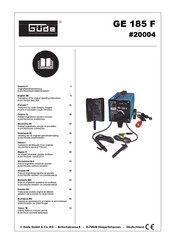 Gude 20004 Translation Of The Original Operating Instructions