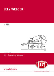 LELY WELGER V 160 Operating Manual