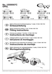 ConWys AG 12500567C Fitting Instructions Manual