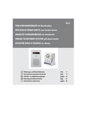 Pentatech FD 01 Operating And Safety Instructions Manual