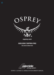 Alpride OSPREY SOPRIS PRO Manual