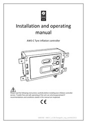 OMEGA AIR AWS-C Instructions Manual