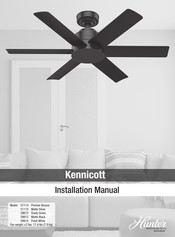 Hunter Kennicott 51114 Installation Manual