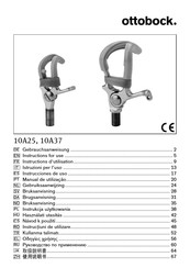 Otto Bock 10A25 Instructions For Use Manual