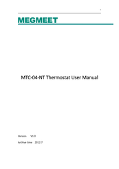 Megmeet MTC-04-NT User Manual