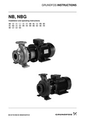 Grundfos NBG Series Installation And Operating Instructions Manual