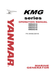 Yanmar KMG65E-K3 Operation Manual