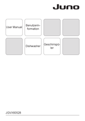 JUNO JGVX60528 User Manual
