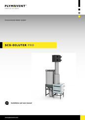 Plymovent SCS-DILUTER PRO Installation And User Manual
