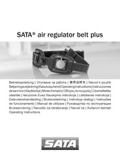 SATA air regulator belt plus Operating Instructions Manual