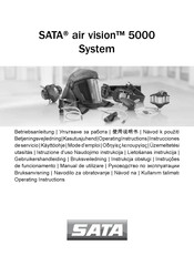 SATA air vision 5000 Operating Instructions Manual