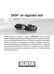 SATA Air regulator belt Operating Instructions Manual