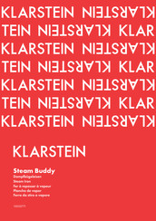 Klarstein Steam Buddy Manual