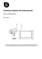 Smartwares CS97DVR Installation And Operating Instructions Manual