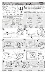 Saber Compact EZ Outdoor Kitchen I50LK2215 Assembly Instructions