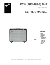Fender 021-5700-000 Service Manual