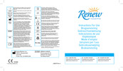 Renew Insert Instructions For Use Manual