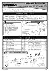 Yakima LockNLoad Manual