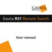 Gavita RS1 User Manual