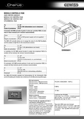 Chorus Gewiss GW85691 Manual