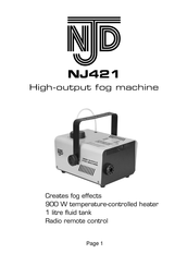 NJD Electronics NJ421 Manual
