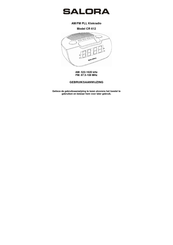 Salora CR 612 Instruction Manual