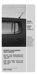 Skoda KCD 719 001 Fitting Instructions Manual