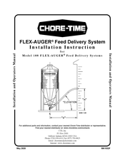 Chore-Time 108 FLEX-AUGER Installation Instruction