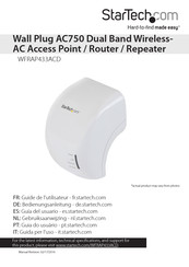 StarTech.com WFRAP433ACD Manual