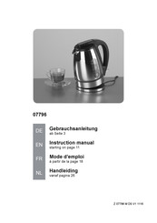 DS Produkte XJ-12102 Instruction Manual