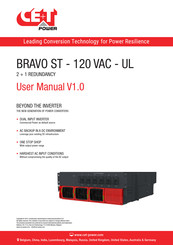 CE+T Power BRAVO ST-120 VAC-UL User Manual