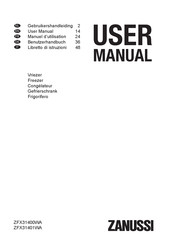 Zanussi ZFX31400WA User Manual