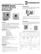 Intermatic FM2D50 Series Installation Instructions
